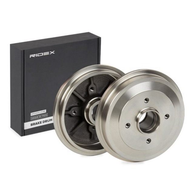 RIDEX 123B0088 Tamburo freno CITROËN C2 Hatchback (JM) (Anno di produzione 07.2003 - 09.2012, 60 - 90 CV, Benzina, Diesel)