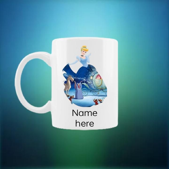 Cinderella Mug With Free Personalisation 