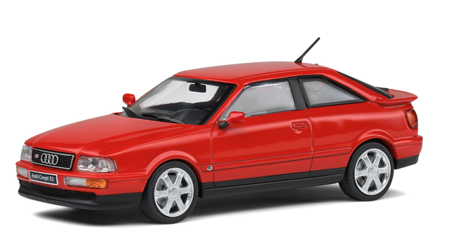 Audi Coupe S2 5 Cyl. Turbo Rot Solido 1:43