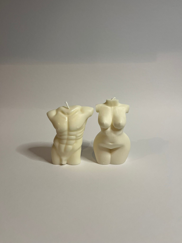 Torso man en vrouw