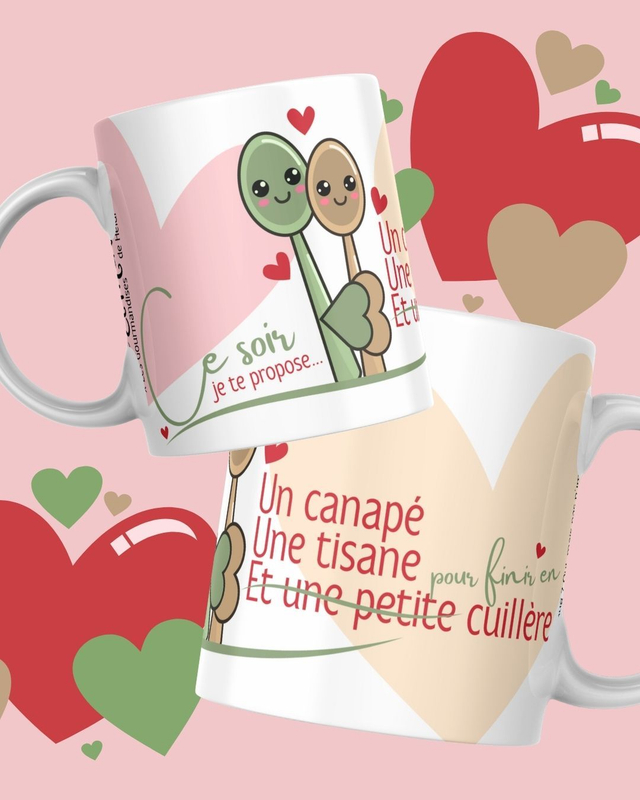 Mug Cuillère - édition spéciale Saint-Valentin 💕