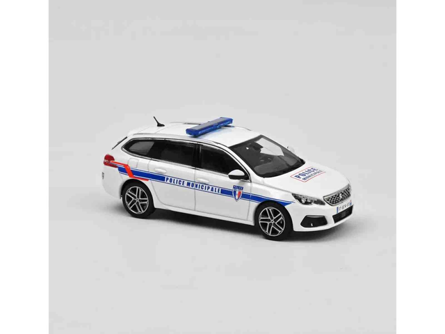 Peugeot 308 SW 2018 Police Municipale Norev 473943 1/43