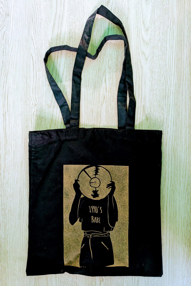 1990&#039;s Babe Tote Bag