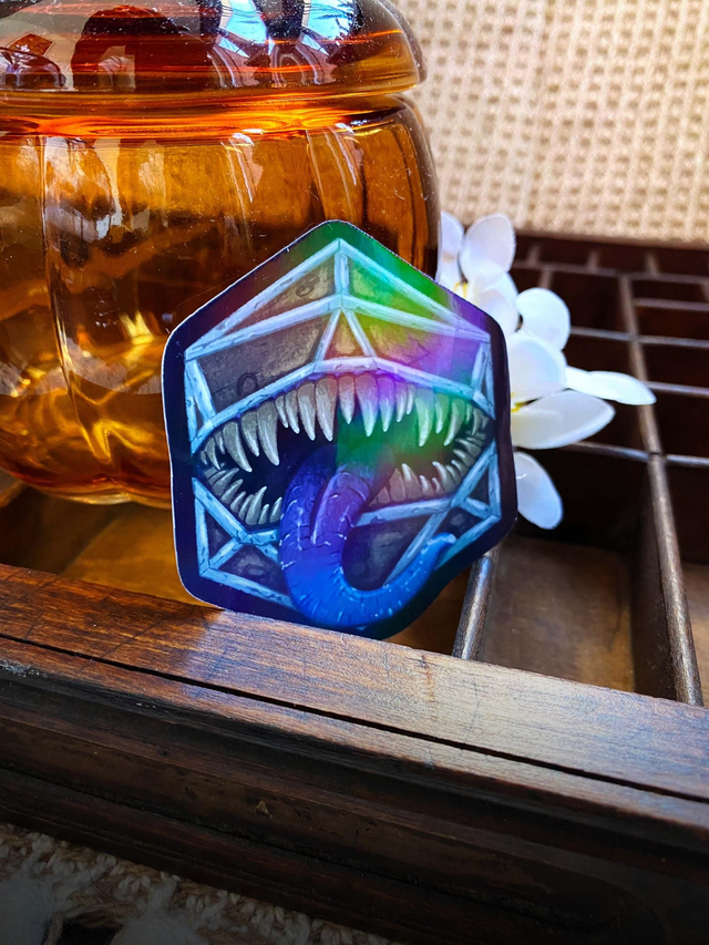 Mimic Holographic sticker