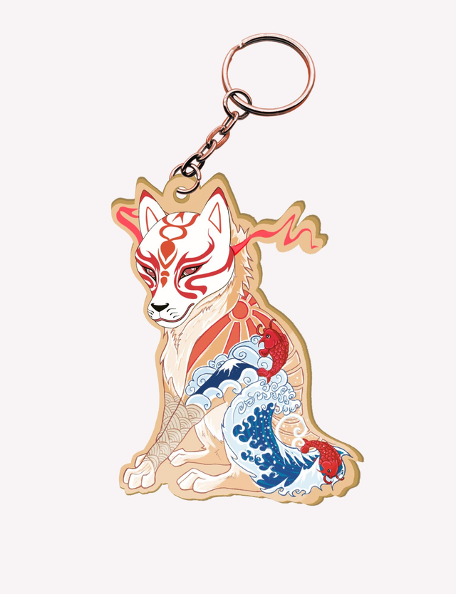 SHIBA KITSUNE | Porte-clés