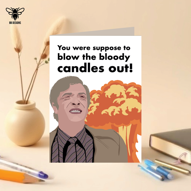 Italian Job - Birthday Card