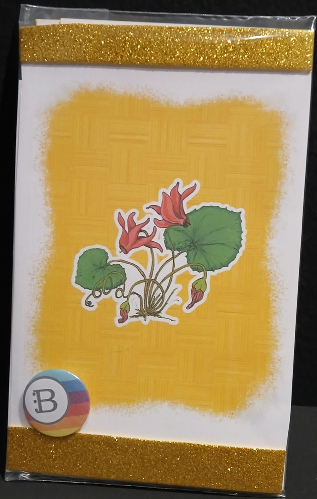 Leggi &amp; Decora - Kit Decorazione - I Fiori di Catia n. 1 - Ciclamino