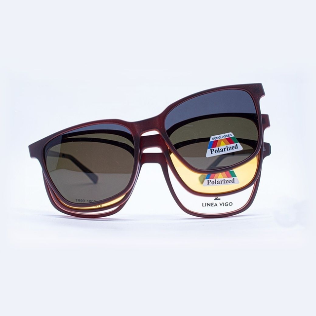 Lentes ópticos con clip-on (sobrelente) FXLV-006 C-3