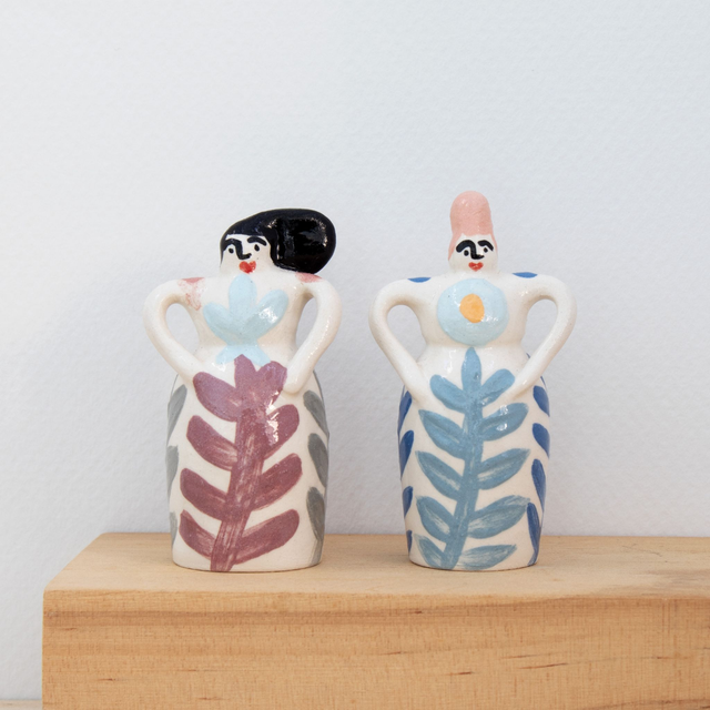 SECOND Miniature Figure Pair