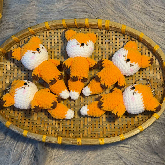 Cute Handmade Crochet Fox