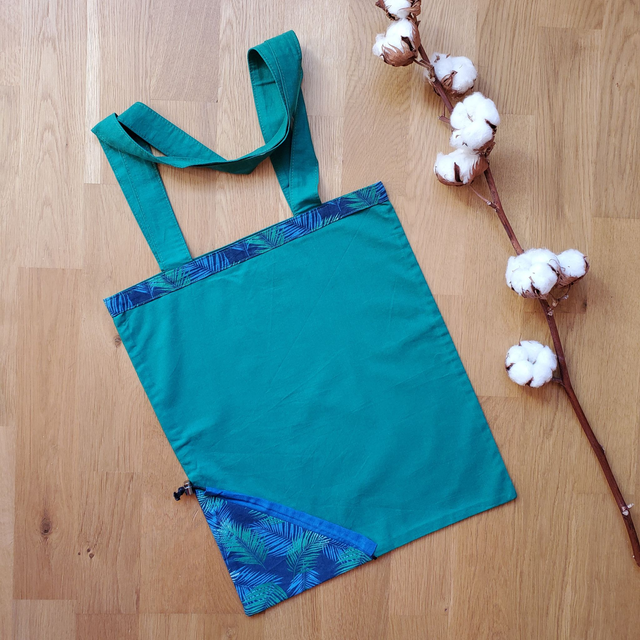 Tote bag Mimosa - Vert