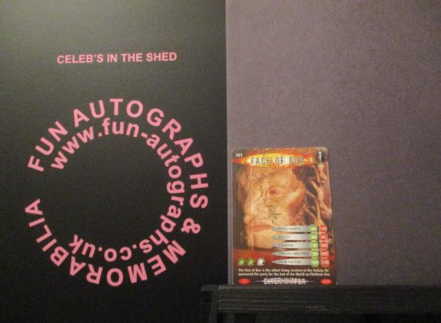 Straun Rodger - Battle In Time Authentic Autographed Trading Card #021 (SEE PIC)