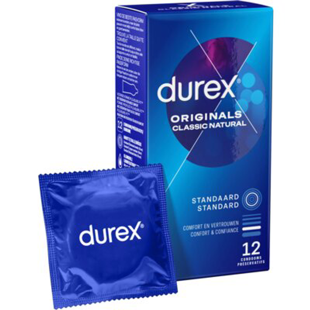 Durex Condooms classic natural per stuk 