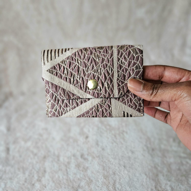 Porte-monnaie Rose doré 