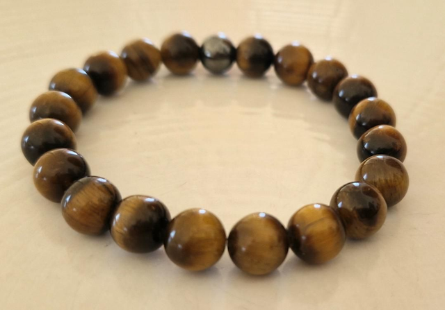 Bracelet OEIL DE TIGRE 8mm