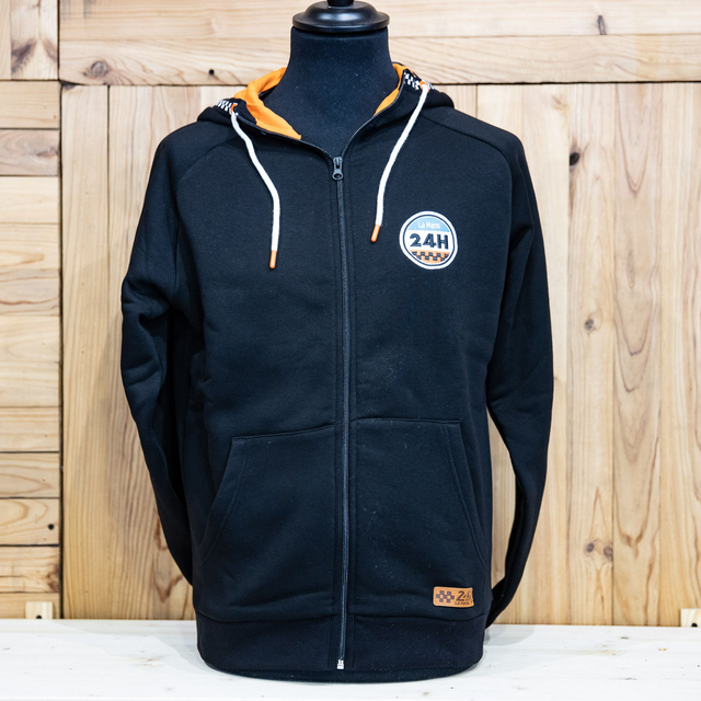Sweat 24H du Mans Legend Checker Zipped Hoodie