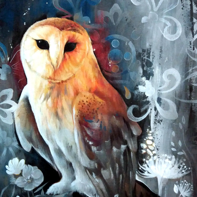 Spirit Of The Ancient-owl Prints