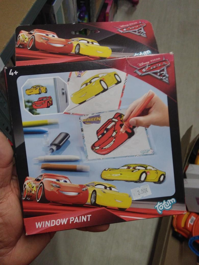 WINDOW PAINT CARS
