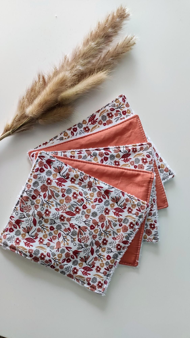 Lingettes lavables - Lot de 5