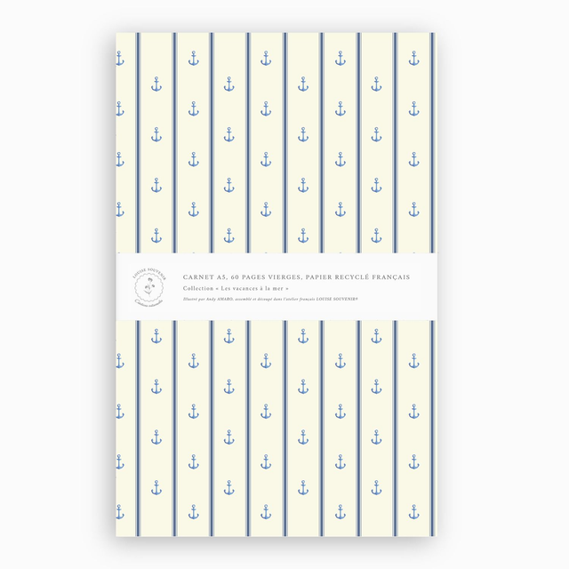 Carnet de note - Les vacances à la mer 