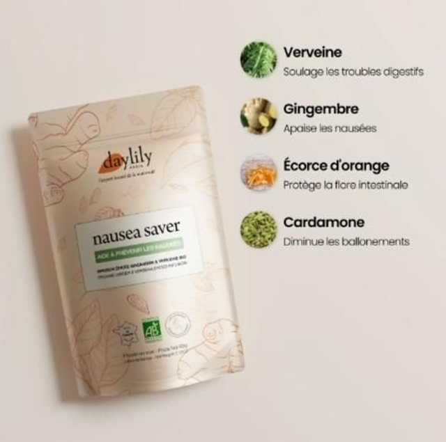 Nausea Saver - tisane anti-nausées 60 gr