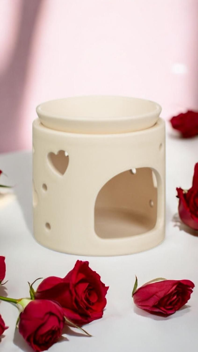 Brûleur, cœur, couleur jaune