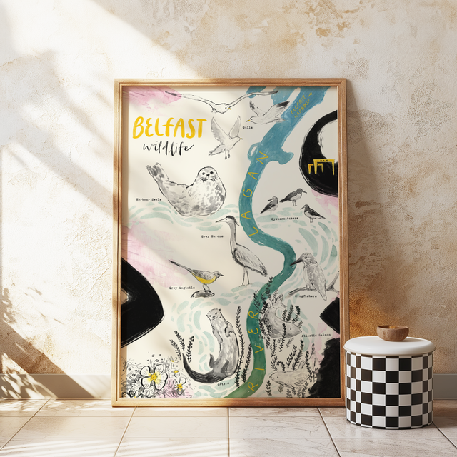 Belfast Wildlife Map | Print