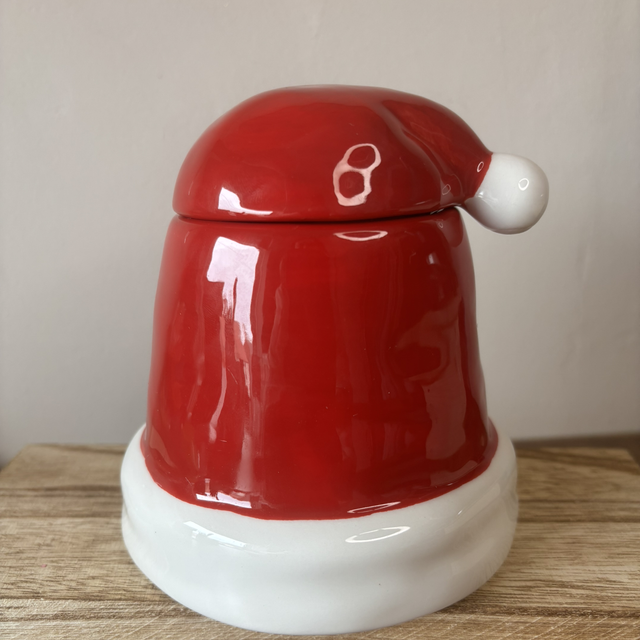 Santa hat wax melt burner