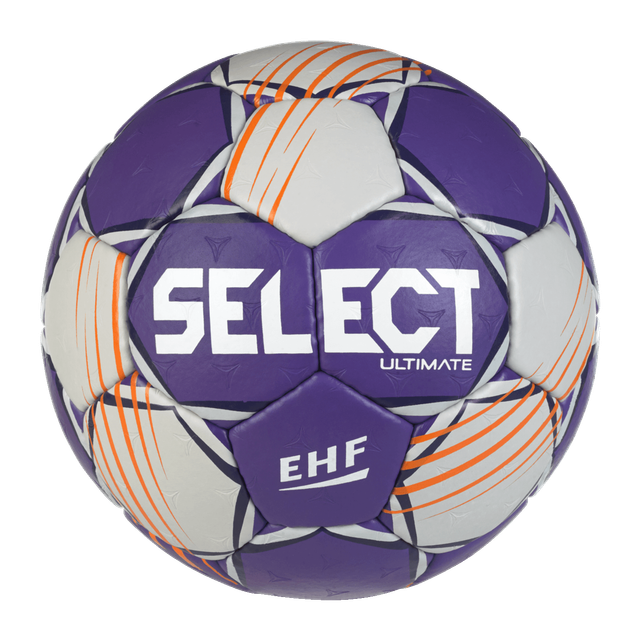 Bola de Handebol Select Ultimate • Cinza e Roxa