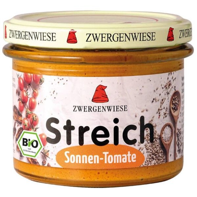 Zwergenwiese Brotaufstrich Sonnen-Tomate 180g