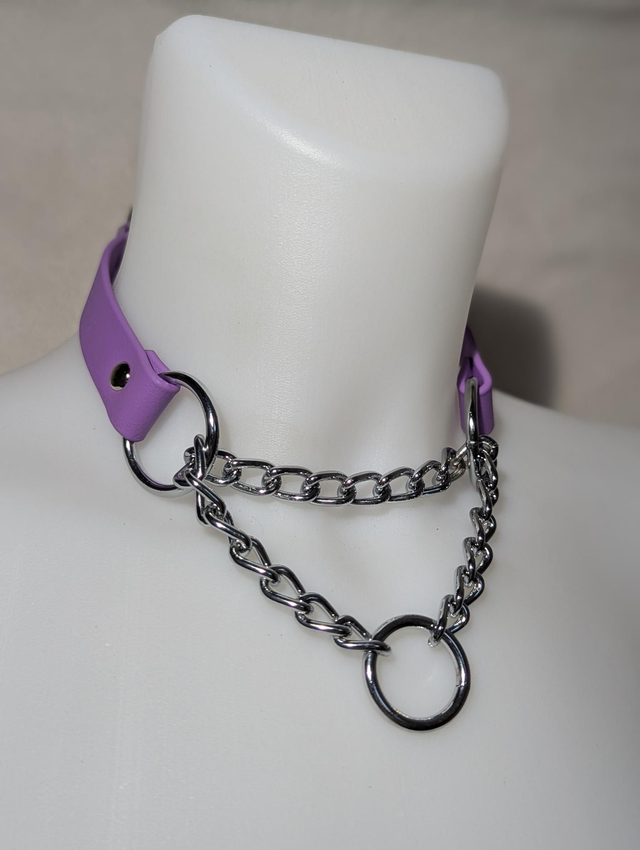 Collier "Odin" violet améthyst🌱