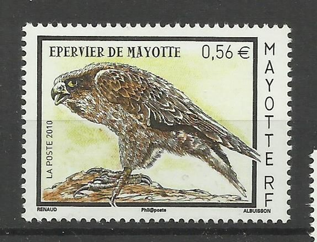 Mayotte 2010 Birds,Peregrine Falcon MNH