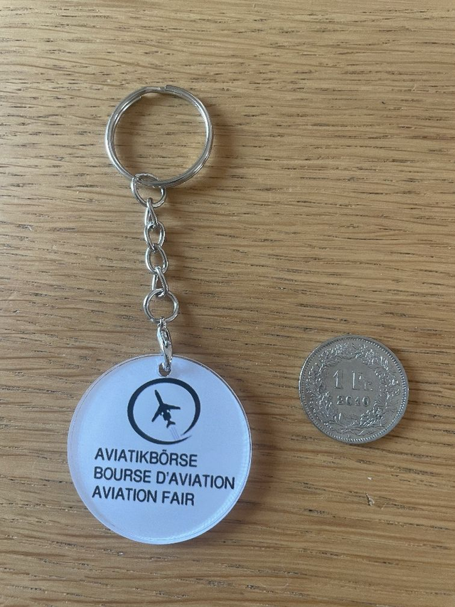 Schlüsselanhänger Aviatikbörse 4 cm
