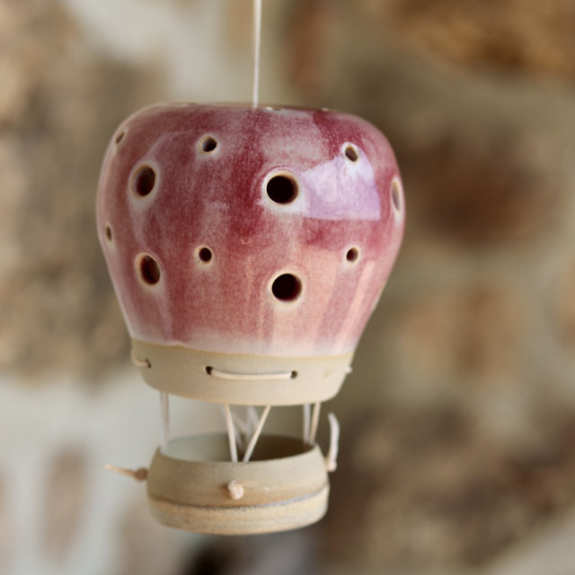 Montgolfière rose - Light