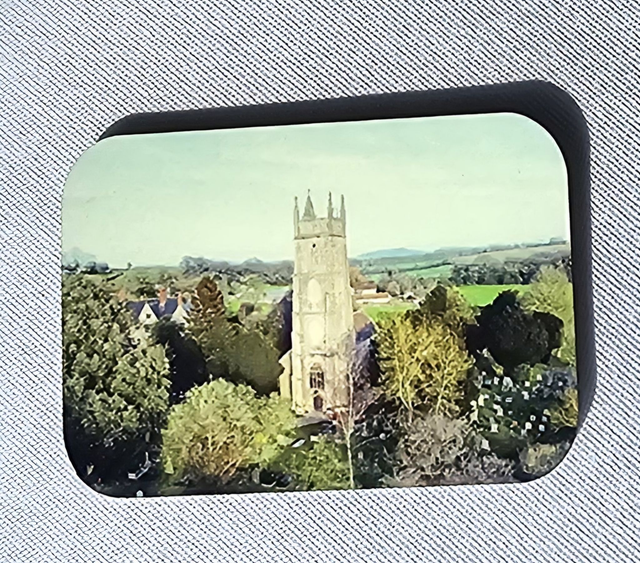 Magnet - High over The Church of All Saints, Publow