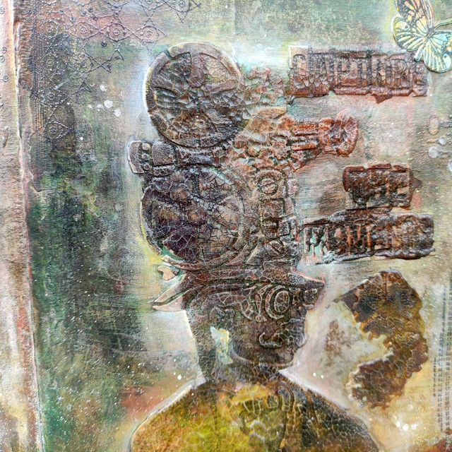 Grand cahier de style industriel