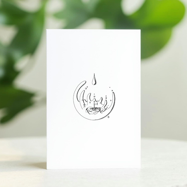 "Goutte" Carte postale - 2023