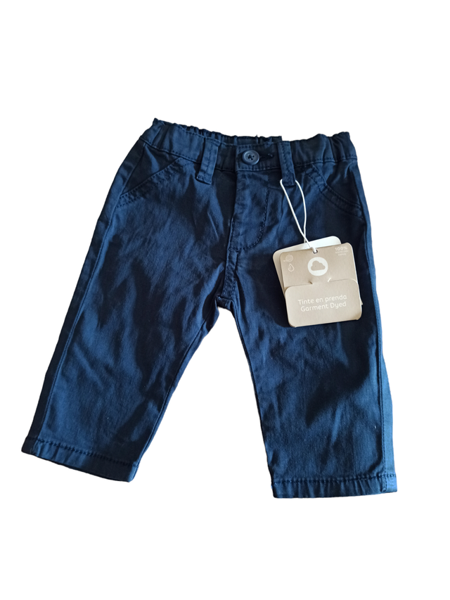 Pantalon bleu marine 0/1 mois (Mayoral)