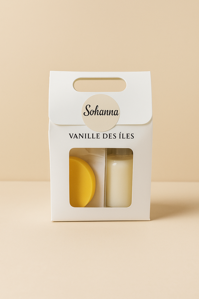 Coffret 3-en-1 – Bougie, Suspension &amp; Poudre parfumée