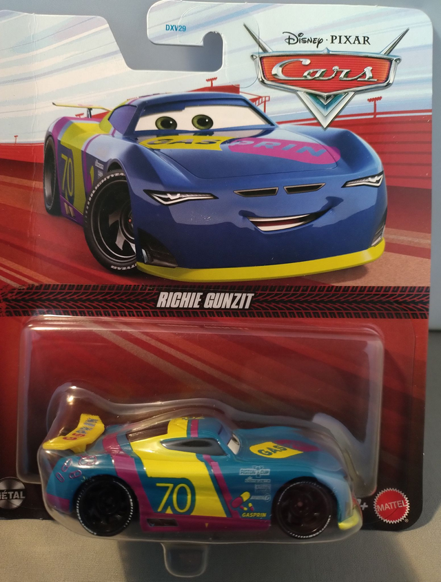 Disney Pixar Cars 3 - Richie Gunzit