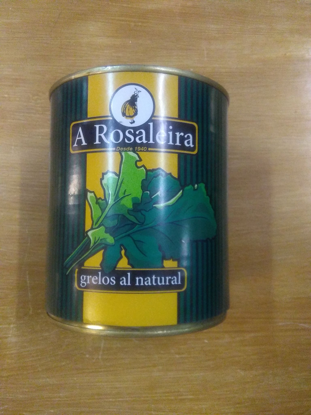 Grelos al Natural de Galicia 800 grs