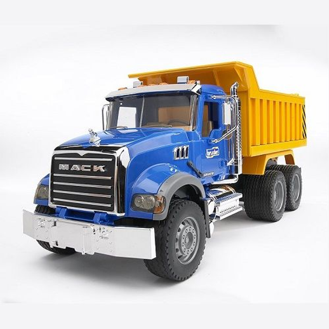 Bruder 02815 Mack camion benne jaune 