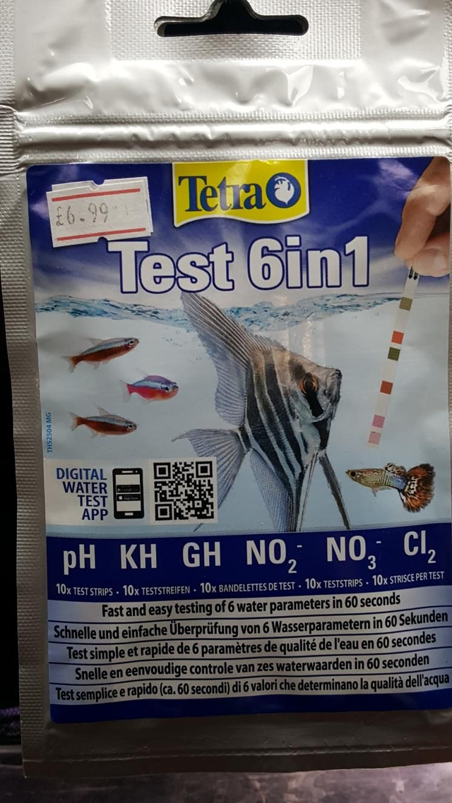 Tetra quick strip test strips 
