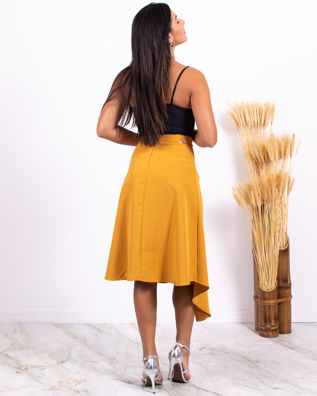 Saia Miss Misses Pareo Assimétrica