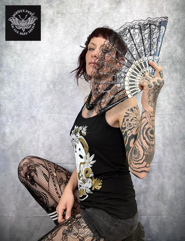 T-Shirt Lace &quot;Snake &amp; Mask&quot;