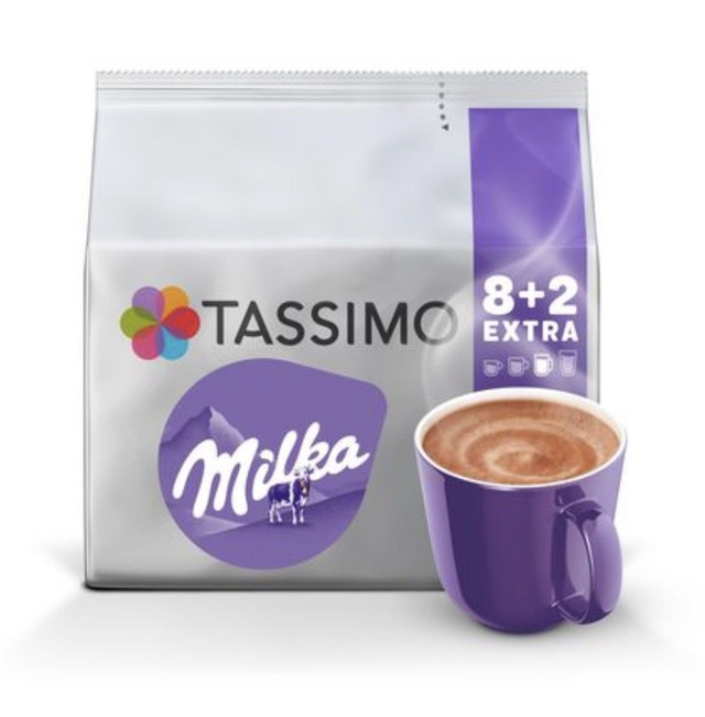 TASSIMO Café Dosettes Milka Compatible Tassimo x10