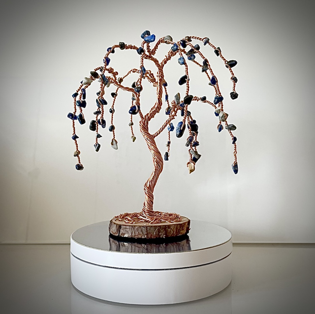 Arbre Saule Lapis-lazuli 