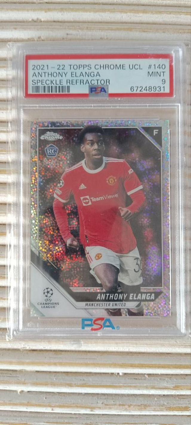 Topps psa Anthony Elanga