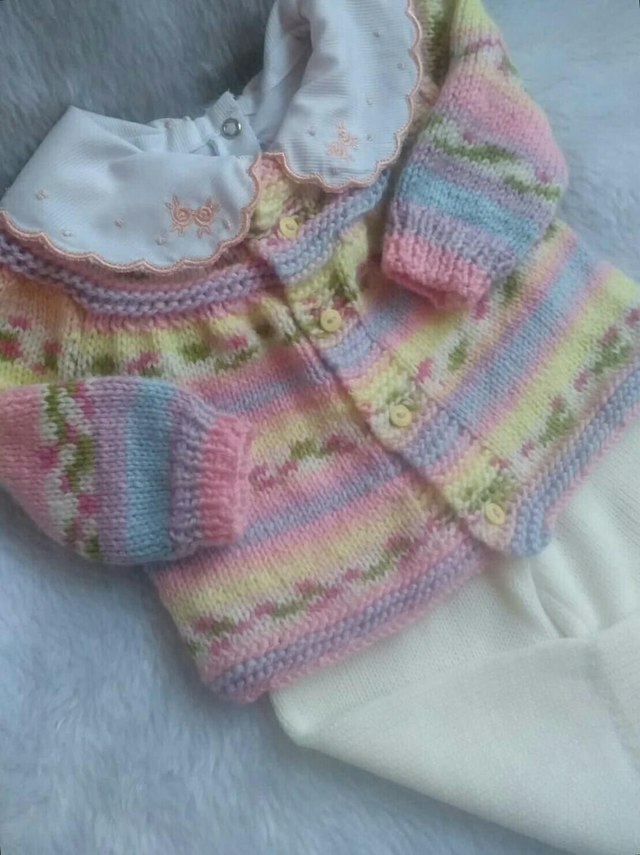 Casaquinho ternura ( kit com 3 peças)