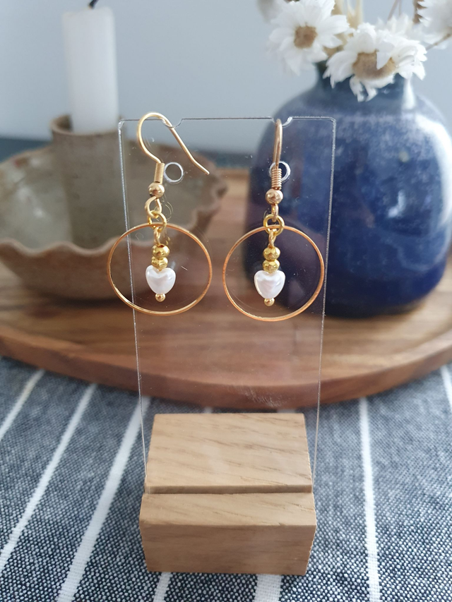 Boucles d'oreilles gold Theresia